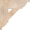 Ekena Millwork Traditional Traditional Smooth Bracket, Douglas Fir, 5 1/2"W x 20"D x 20"H BKT06X20X20TRA01SDF - alternate 2